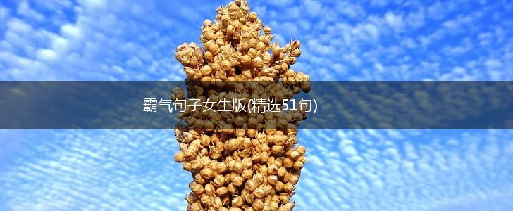 霸气句子女生版(精选51句),第1张