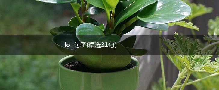 lol 句子(精选31句),第1张
