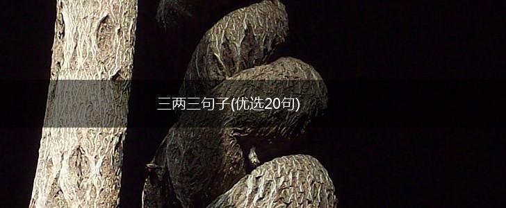 三两三句子(优选20句),第1张