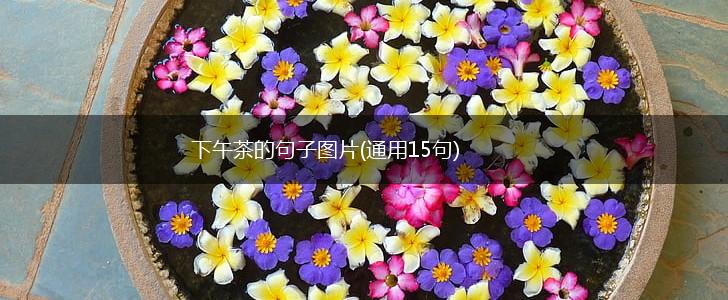 下午茶的句子图片(通用15句),第1张