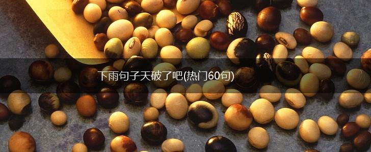 下雨句子天破了吧(热门60句),第1张