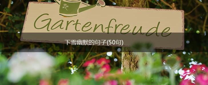 下雪幽默的句子(50句),第1张