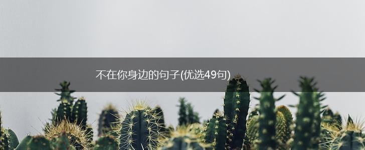 不在你身边的句子(优选49句),第1张