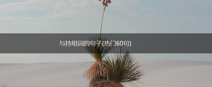 与持组词的句子(热门60句),第1张