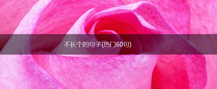 不长个的句子(热门60句),第1张