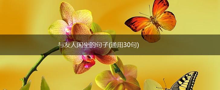 与友人闲坐的句子(通用30句),第1张