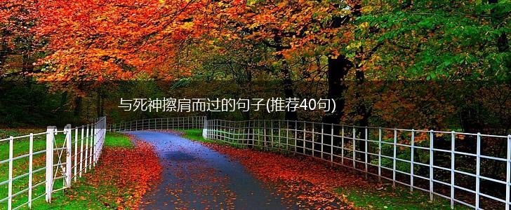 与死神擦肩而过的句子(推荐40句),第1张