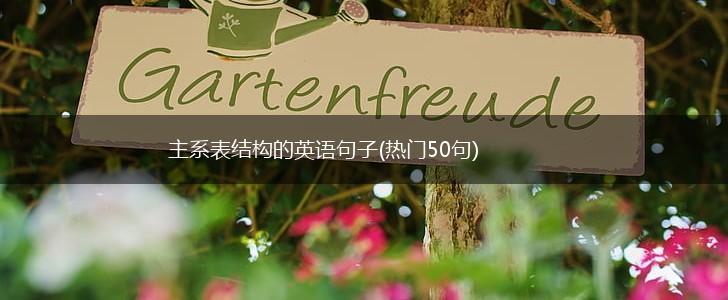 主系表结构的英语句子(热门50句),第1张