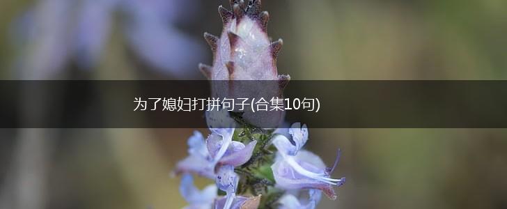为了媳妇打拼句子(合集10句),第1张