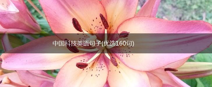 中国科技英语句子(优选160句),第1张