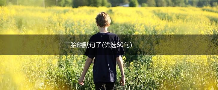 二胎幽默句子(优选60句),第1张