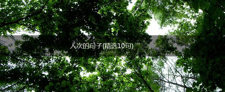 人次的句子(精选10句),第1张