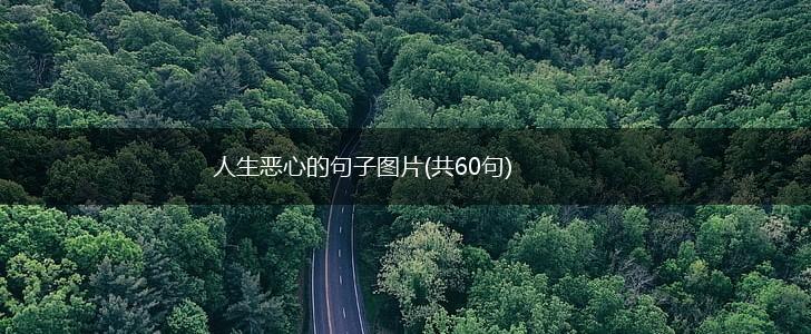 人生恶心的句子图片(共60句),第1张