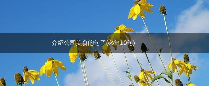 介绍公司美食的句子(必备10句),第1张