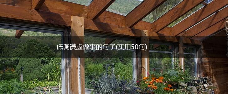 低调谦虚做事的句子(实用50句),第1张